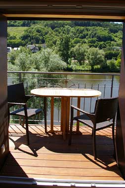 Mosel Unterkunft im Ferienhaus Inselblick